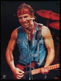 5t379 BRUCE SPRINGSTEEN 22x30 Dutch commercial poster '80s image of The Boss!