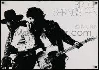 5t376 BRUCE SPRINGSTEEN 19x28 commercial poster '80s Born To Run, classic image of The Boss!