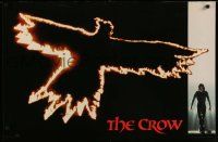 5t801 CROW 23x35 commercial poster '94 Brandon Lee's final movie, cool image!