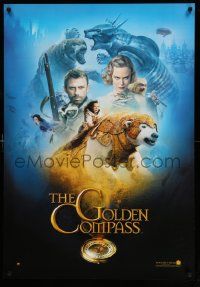 5t818 GOLDEN COMPASS 27x39 French commercial poster '07 Nicole Kidman, Daniel Craig, Eva Green!