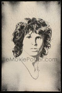 5t405 JIM MORRISON 30x45 commercial poster '67 cool close-up artwork by Bob Dara!