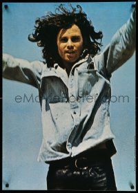 5t404 JIM MORRISON 24x34 Danish commercial poster '79 cool image of Doors lead singer!