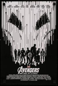 5t543 AVENGERS: AGE OF ULTRON IMAX English mini poster '15 Marvel Comics, different artwork!