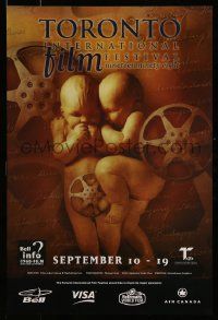 5t493 TORONTO INTERNATIONAL FILM FESTIVAL 1998 24x36 Canadian film festival poster '98 cute!