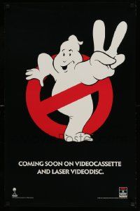 5t905 GHOSTBUSTERS 2 teaser 22x34 video poster '89 Ivan Reitman, best huge image of ghost logo!