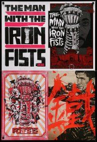 5t618 MAN WITH THE IRON FISTS 1sh '12 Russell Crowe, Cung Le, sexy Lucy Liu!