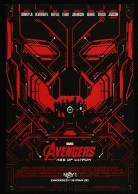 5t544 AVENGERS: AGE OF ULTRON IMAX mini poster '15 Marvel Comics, Scarlett Johansson!