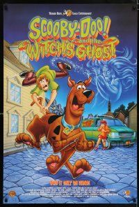 5t948 SCOOBY-DOO & THE WITCH'S GHOST 27x40 video poster '99 wacky art of Shag & Scoob, classic!
