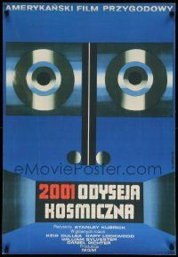 5t979 2001: A SPACE ODYSSEY REPRO 23x33 Polish special '00s wild, different artwork by Wiktor Gorka