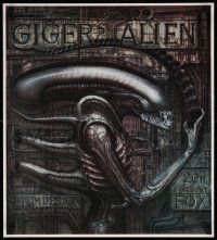5t639 ALIEN 20x22 special '90s Ridley Scott sci-fi classic, cool H.R. Giger art of monster!