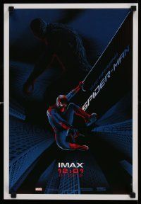 5t540 AMAZING SPIDER-MAN IMAX mini poster '12 art of Andrew Garfield by Laurent Durieux!
