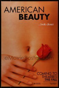 5t641 AMERICAN BEAUTY 24x36 special '99 Sam Mendes Academy Award winner, sexy close up image!