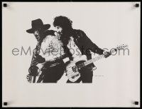 5t094 BRUCE SPRINGSTEEN 18x23 art print '80 great art of the star & saxophonist by Mark Helleuik!