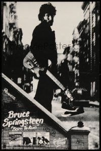 5t169 BRUCE SPRINGSTEEN 19x28 music poster '75 Born To Run, classic image of The Boss!