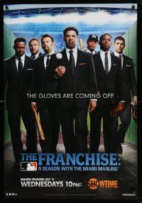 5t509 FRANCHISE tv poster '12 cool baseball image, following the Miami Marlins!