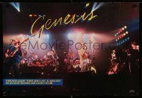 5t186 GENESIS 22x32 music poster '82 Three Sides Live, Phil Collins, rock 'n' roll!