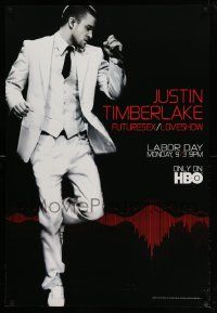 5t519 JUSTIN TIMBERLAKE tv poster '07 Futuresex/Loveshow, cool full-length image of the star!