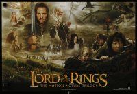 5t552 LORD OF THE RINGS TRILOGY mini poster '00s Peter Jackson, cool images of cast!