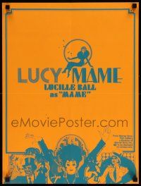5t707 MAME 17x22 college special '74 Lucille Ball, from Broadway musical, different artwork!