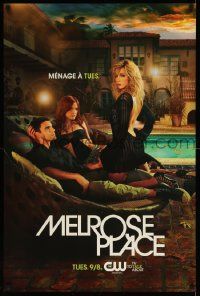 5t523 MELROSE PLACE tv poster '09 menage a Tues., very sexy poolside image of cast!