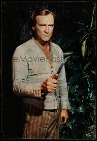 5t723 MUTINY ON THE BOUNTY 27x39 Italian special '62 image of Richard Harris with knife!