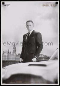 5t746 SKYFALL IMAX 14x20 special '12 image of Daniel Craig as Bond, newest 007!