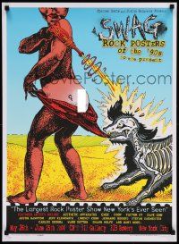 5t248 SWAG ROCK POSTERS OF THE '90S TO THE PRESENT signed 21x29 art exhibition '04 by EMEK, 29/200!