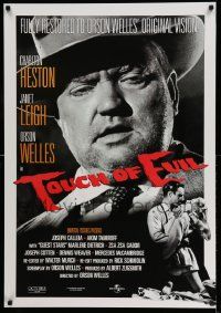 5t996 TOUCH OF EVIL REPRO 27x39 special '90s Orsone Welles, Charlton Heston, Janet Leigh!