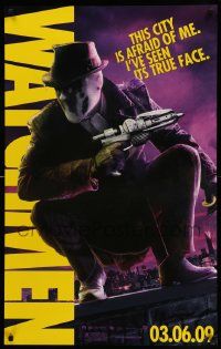 5t762 WATCHMEN 24x39 special '09 Zack Snyder, Jackie Earle Haley as Rorschach!