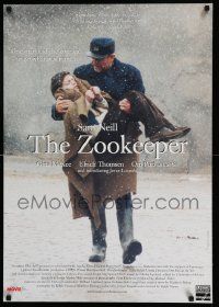 5t772 ZOOKEEPER 24x34 special '01 Sam Neill in the title role as Ludovic, Om Puri!