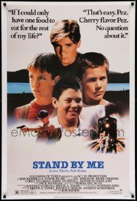 5t854 STAND BY ME 27x40 commercial poster '80s Phoenix, Feldman, O'Connell, Wheaton, cherry Pez!