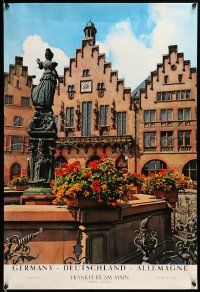 5t053 GERMANY 20x29 German travel poster '67 great images of the Hotel de Ville!