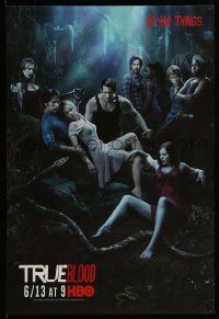 5t537 TRUE BLOOD tv poster '10 Alan Ball's HBO hit vampire series, season 3!