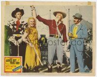 5w519 ANNIE GET YOUR GUN LC #4 '50 Betty Hutton, Keenan Wynn, Louis Calhern & Howard Keel!