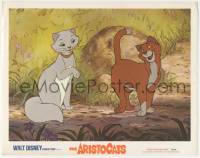 5w523 ARISTOCATS LC R80 Walt Disney feline jazz musical cartoon, great image of Duchess & O'Malley!