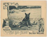 5w542 BIG STUNT LC '25 c/u of Wolfheart the Wonder Dog saving girl in boy's clothes from drowning!