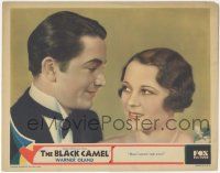 5w546 BLACK CAMEL LC '31 c/u of Sally Eilers & Robert Young in Charlie Chan mystery thriller!