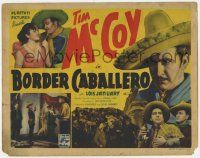 5w057 BORDER CABALLERO TC '36 great images of Tim McCoy as a Mexican cowboy!