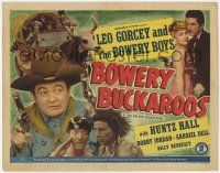 5w060 BOWERY BUCKAROOS TC '47 Leo Gorcey & Bowery Boys w/Huntz Hall in wacky western!