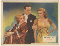 5w559 BROADWAY BAD LC '33 Ricardo Cortez with Joan Blondell & Ginger Rogers!