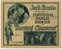 5w111 DARING CHANCES TC '24 Jack Hoxie with the famous Universal Ranch Riders, cowboy western!