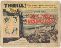 5w114 DAVY CROCKETT INDIAN SCOUT TC '49 George Montgomery, Ellen Drew, Philip Reed, Noah Beery Jr!