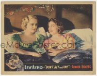 5w627 DON'T BET ON LOVE LC '33 young Ginger Rogers pays off smiling gold digger in bed with her!