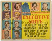 5w146 EXECUTIVE SUITE TC '54 William Holden, Barbara Stanwyck, Fredric March, June Allyson