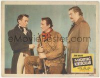 5w650 FIGHTING KENTUCKIAN LC #7 '49 Paul Fix & Haas look at John Wayne in buckskin holding rifle!