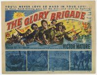 5w193 GLORY BRIGADE TC '53 Victor Mature & Lee Marvin in Korean War!