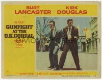 5w678 GUNFIGHT AT THE O.K. CORRAL LC #4 '57 Burt Lancaster, Kirk Douglas, directed by John Sturges