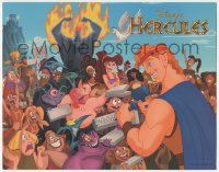 5w693 HERCULES LC '97 great image of the Greek demi-god carving autographs for fans, Disney!