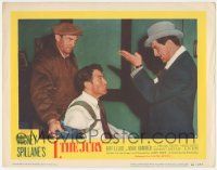 5w717 I, THE JURY 2D LC #2 '53 Mickey Spillane, Biff Elliot as Mike Hammer caught by Paul Dubov!