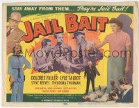 5w255 JAIL BAIT TC '54 Ed Wood cult classic, stay away from bad girl Dolores Fuller!